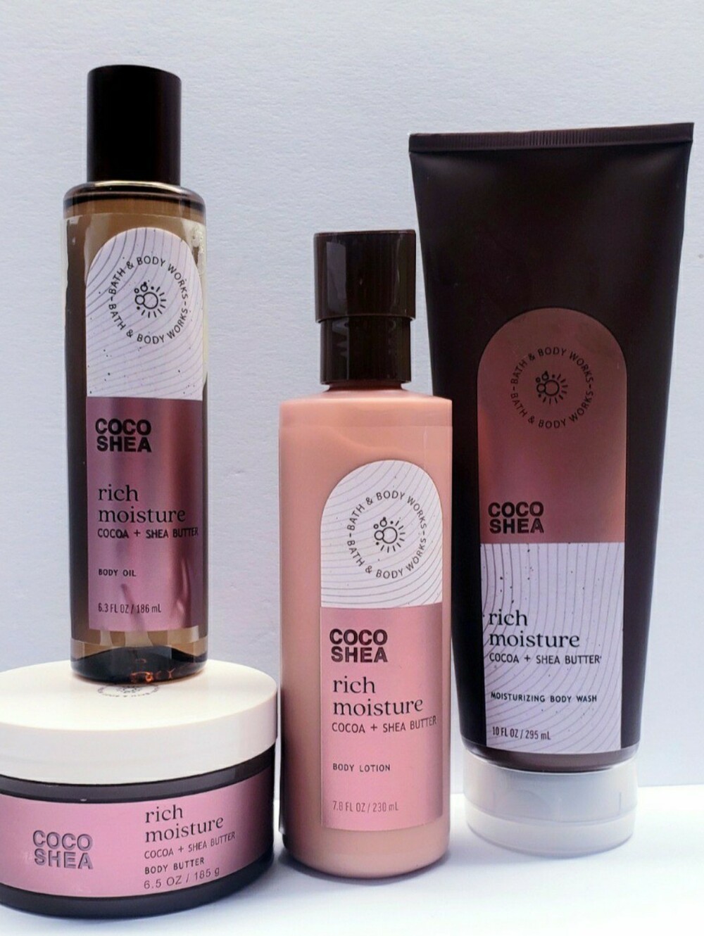 Bath & Body Works COCO SHEA Rich Moisture Body Lotion,Body butter,Body Wash, Oil